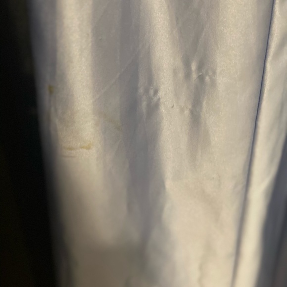 Plus size blue bridesmaid dress - Picture 6 of 7